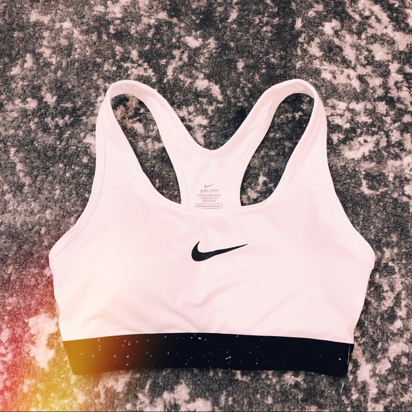 Nike Sports Bra cute White - Picture 1 of 5